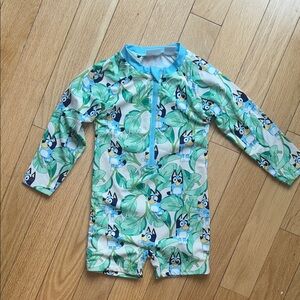Zara Bluey Kids Swimwear (12-24 months)